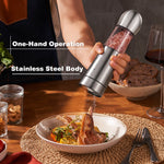 Load image into Gallery viewer, COSPRO 5-in-1 Electric Salt &amp; Pepper Grinder Set
