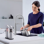 Load image into Gallery viewer, COSPRO 2-in-1 Electric Salt and Pepper Grinder with Double Wireless Charger (SPL)
