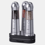 Load image into Gallery viewer, COSPRO 3-in-1 Electric Salt &amp; Pepper Grinder Set
