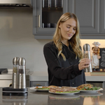 Load image into Gallery viewer, COSPRO 3-in-1 Electric Salt &amp; Pepper Grinder Set | Holiday Kitchen Gadget Gift
